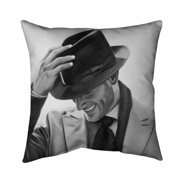 Begin Home Decor 20 x 20 in. Well-Dressed Man-Double Sided Print Indoor Pillow 5541-2020-FA26